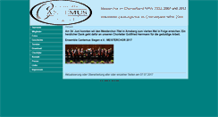 Desktop Screenshot of ensemble-cantemus-siegen.de